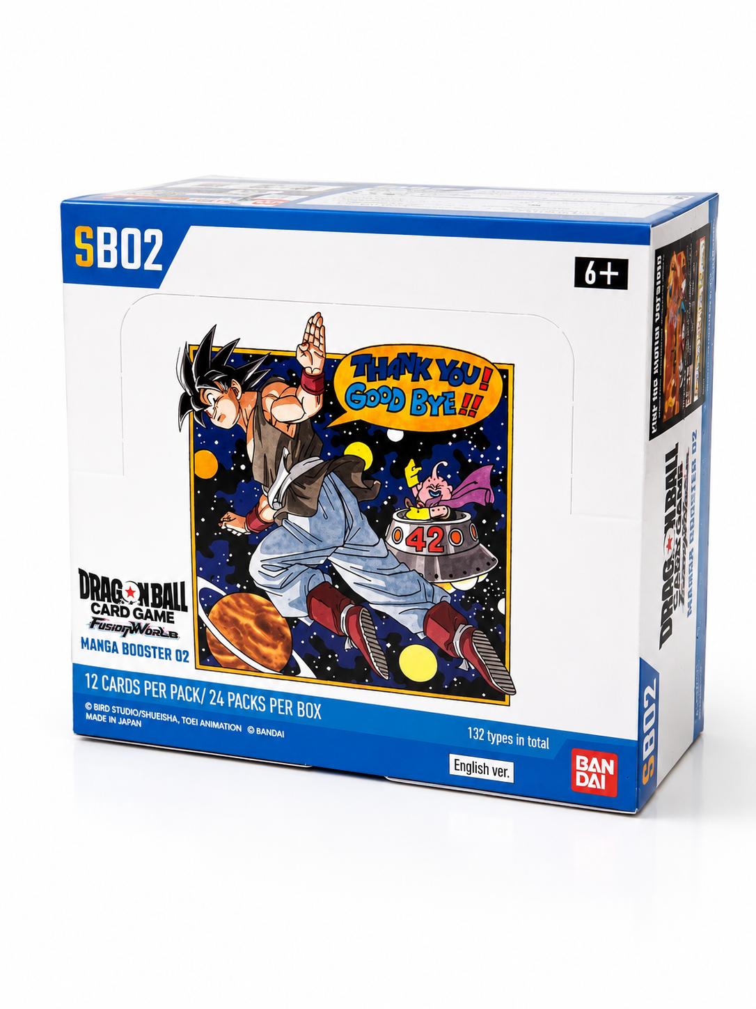 Dragon Ball Super Card Game Fusion World Manga Booster Box SB02