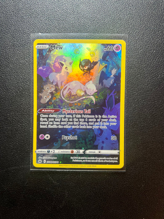 Mew #GG10 Full Art Pokemon Crown Zenith
