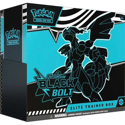 Pokemon Trading Card Game: Scarlet and Violet Black Bolt Elite Trainer Box