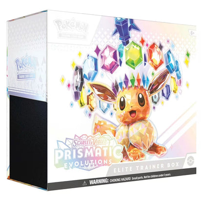 Pokemon Trading Card Game: Scarlet & Violet Prismatic Evolutions Elite Trainer Box