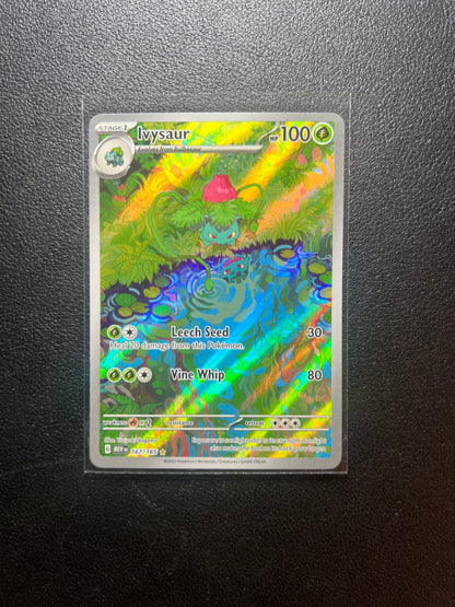 Ivysaur #167 Illustration Rare Pokemon Scarlet & Violet 151