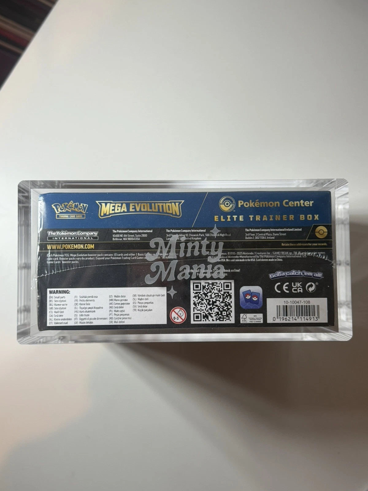 Pokemon TCG Mega Evolution Pokemon Center ETB Lucario SEALED