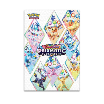 Pokémon TCG Scarlet & Violet 8.5 Prismatic Evolutions Poster Collection